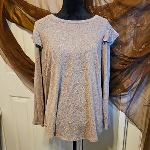 AGB Soft Heathered Long Sleeve Tee